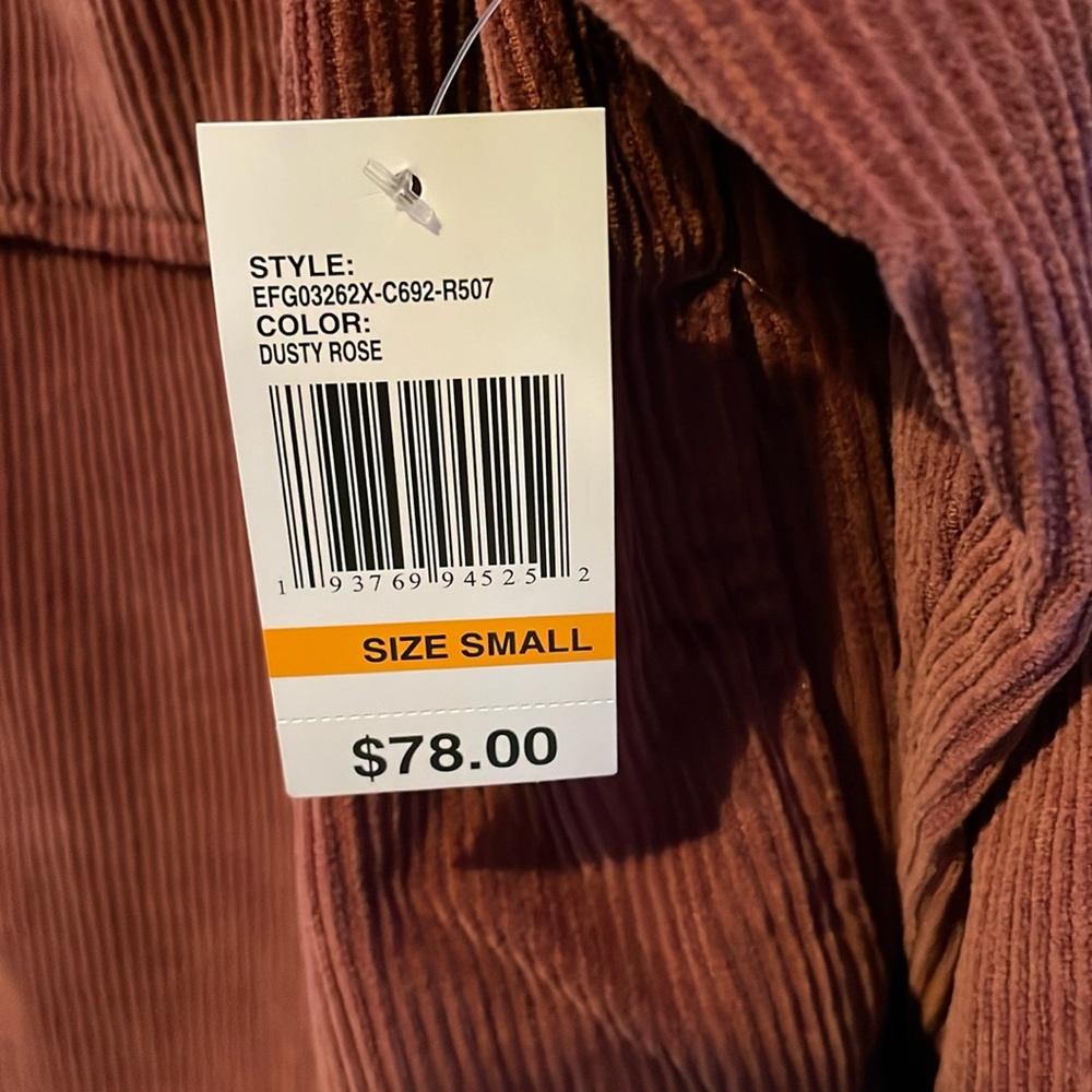 Kensie corduroy jacket NWT size small - Picture 3 of 7